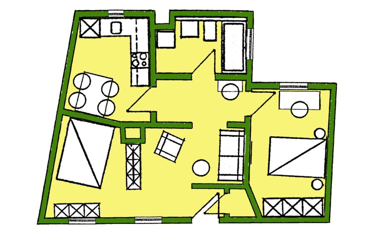Gapart - Apartments Mit Kueche Leipzig Eksteriør billede